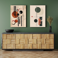 Vintage Geometry Set