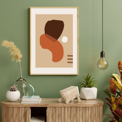 Abstract Earth Tones