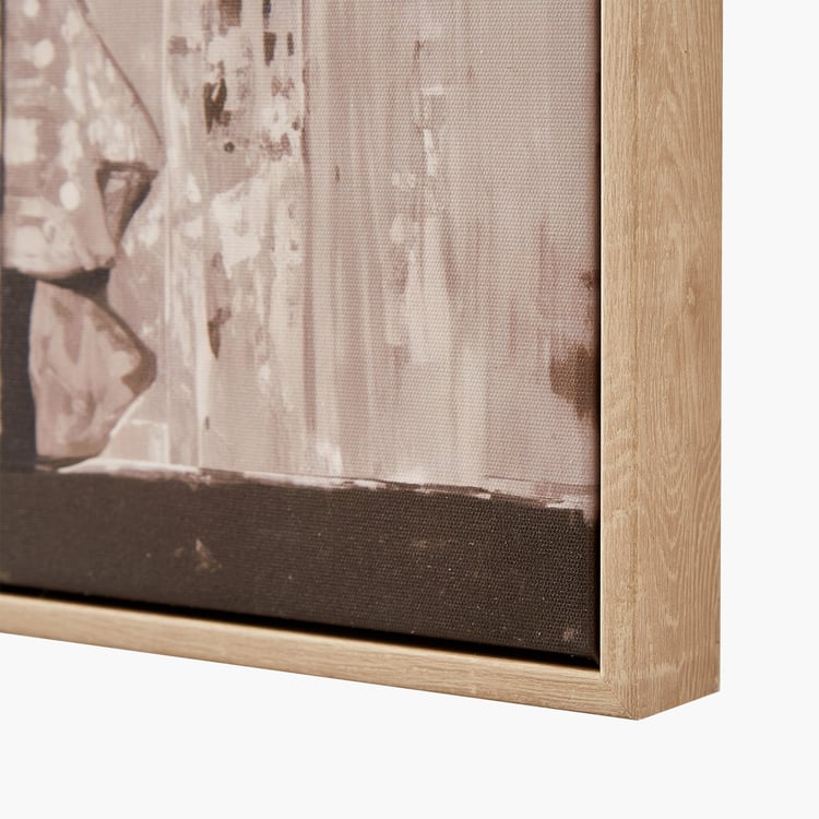 African Ladies Artistry Regalia Canvas Picture Frame - 100x60cm