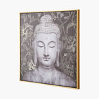 Canvas Artistry Regali Buddha Foil Picture Frame - 60x60cm