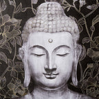 Canvas Artistry Regali Buddha Foil Picture Frame - 60x60cm