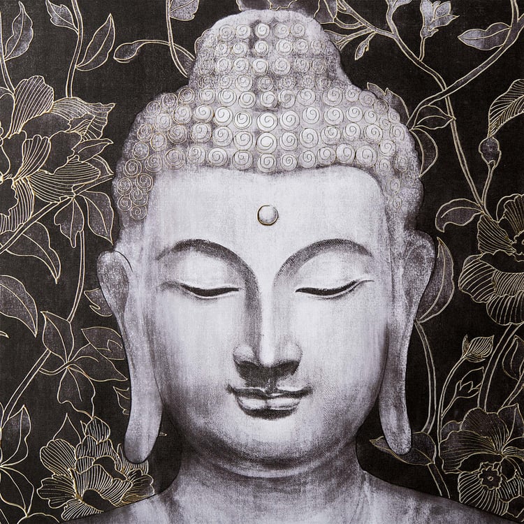 Canvas Artistry Regali Buddha Foil Picture Frame - 60x60cm