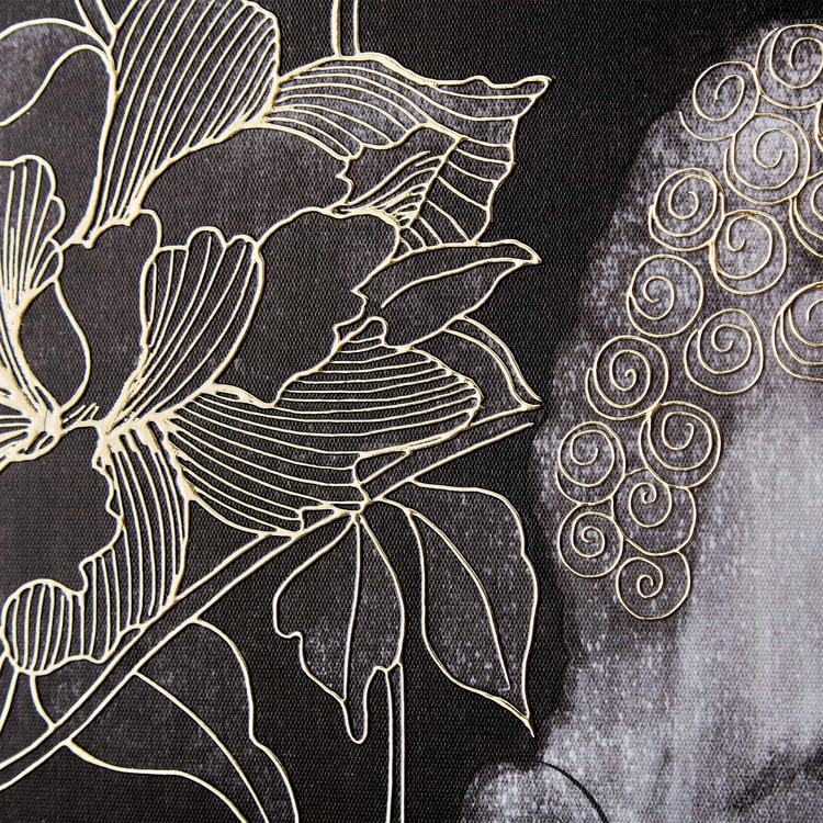 Canvas Artistry Regali Buddha Foil Picture Frame - 60x60cm