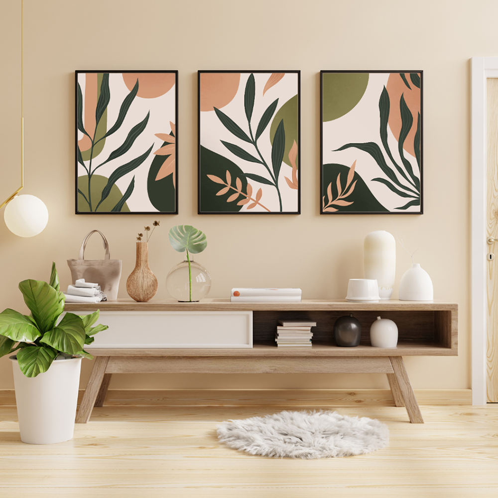 Leaf Whispers Triptych
