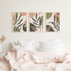 Leaf Whispers Triptych