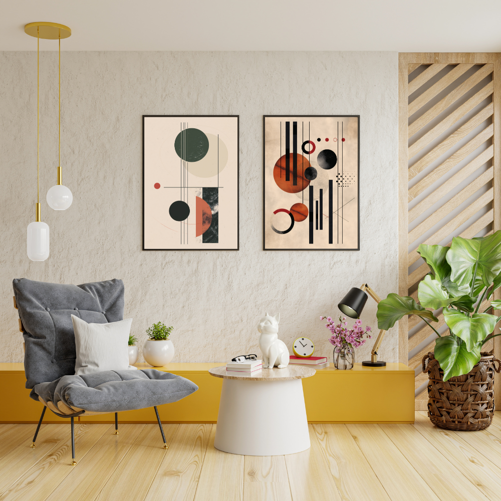 Vintage Geometry Set