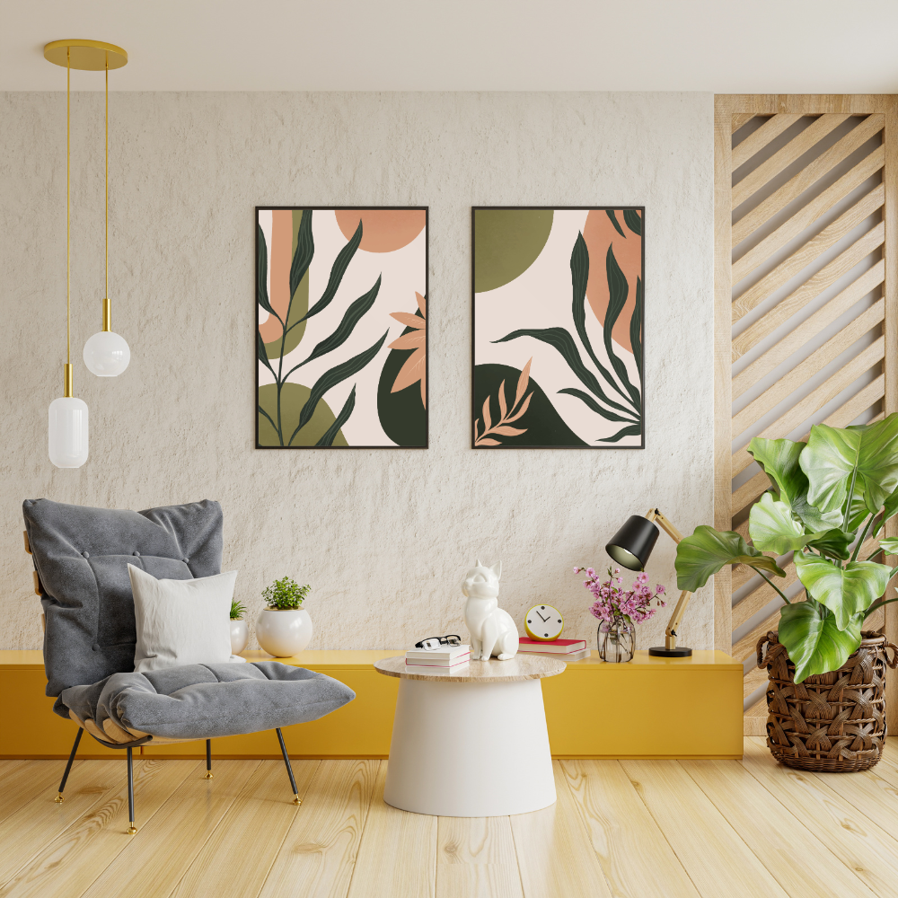 Botanical Harmony Pair