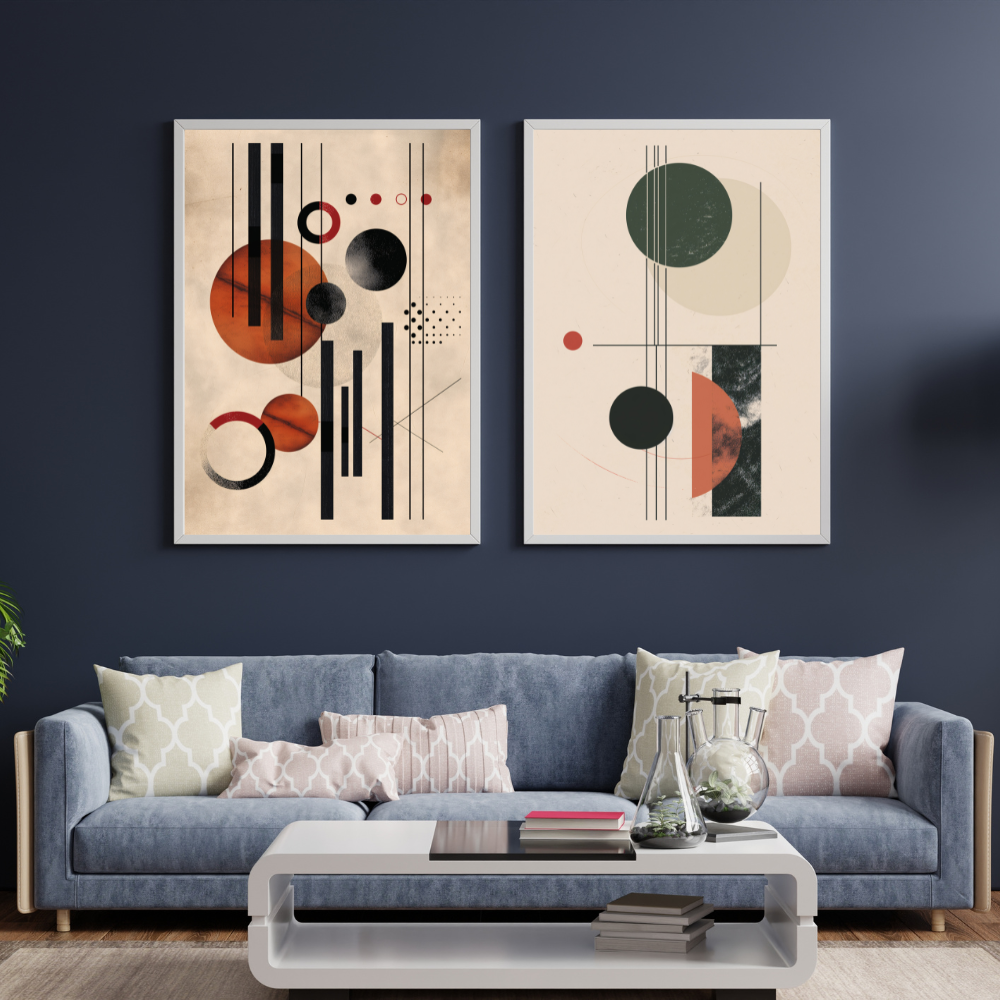 Vintage Geometry Set