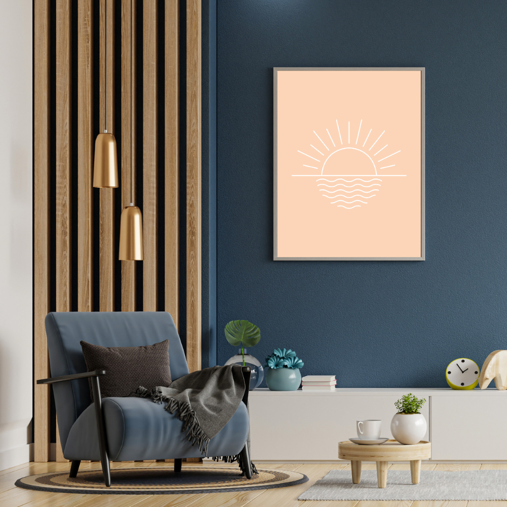 Minimal Sunset Waves