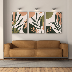Leaf Whispers Triptych