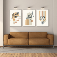 Botanical Echoes Triptych