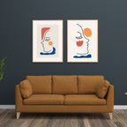 Visage Abstractions Duo