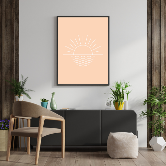 Minimal Sunset Waves