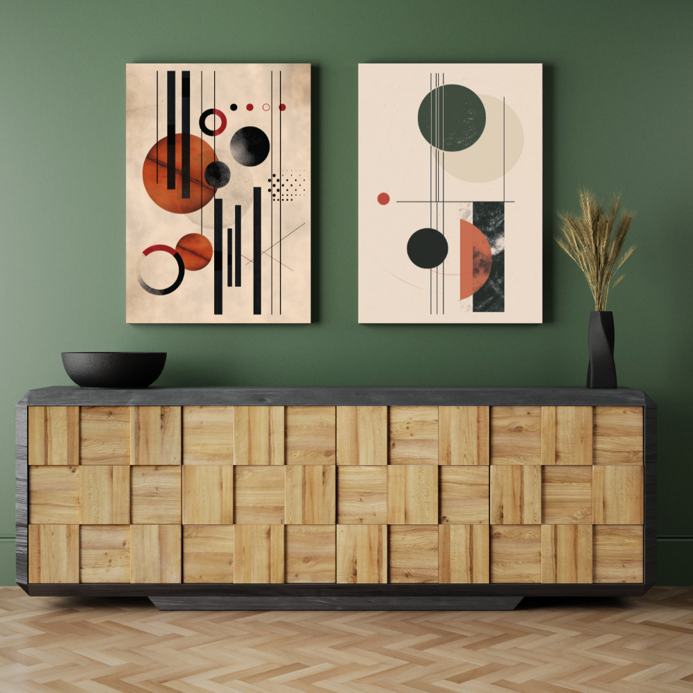 Vintage Geometry Set