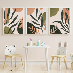Leaf Whispers Triptych