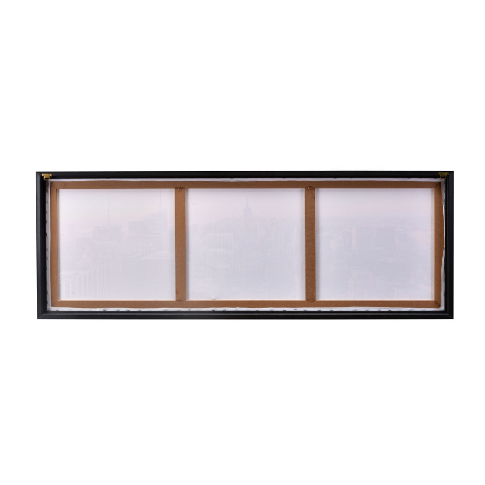 Walkway & Grass Canvas Wall Painting (Multicolor)